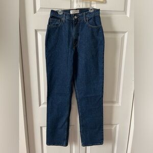 Abercrombie & Fitch Curve Love Ultra High Rise 90s Straight Jeans